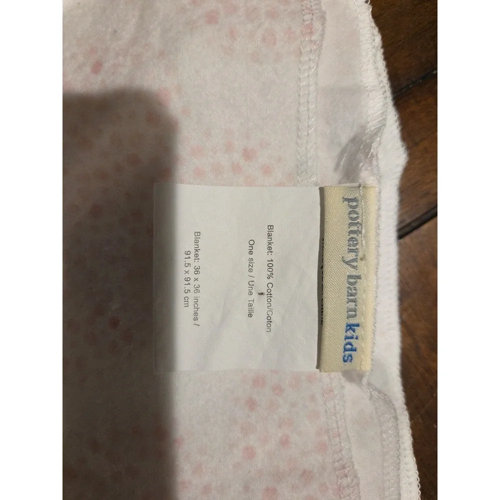 POTTERY BARN KIDS 36‎ Inch By 36 Inch 100% Cotton Blanket